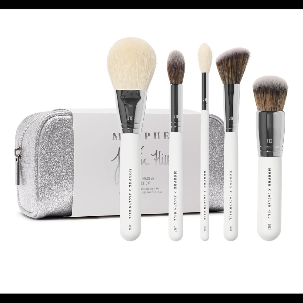 Morphe Jaclyn Hill The Complexion Master Collection 5 custom Face Brushes